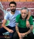 Справа: Александр Северов (Саша Север), пос. Кушалино